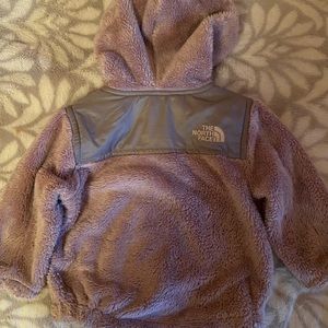 Fuzzy Northface Jacket